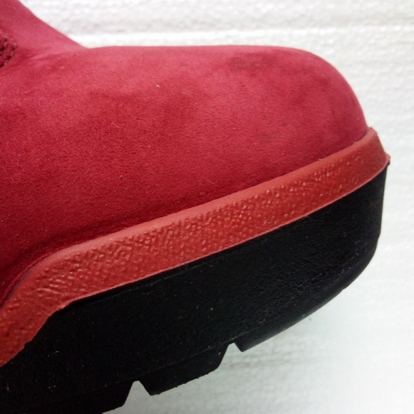 Timberland (Jimmy Jazz Exclusive Edition) Suede Leather 6in Boots Men's 11 Red - Picture 7 of 16